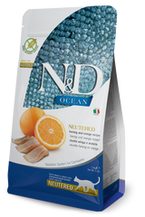 FARMINA N&D Cat OCEAN Herring & Orange Neutered