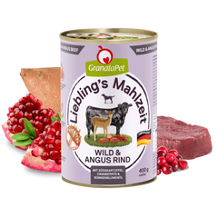GranataPet Dog Liebling's Mahlzeit Venison & Angus beef