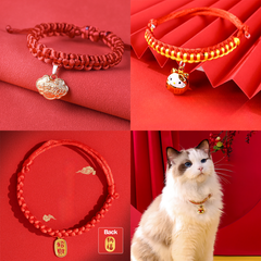 Pet Amulet Red String Adjustable Necklace