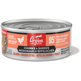 ORIJEN - Cat Chunks & Shreds Salmon & Chicken Entree 155g