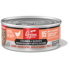 ORIJEN - Cat Chunks & Shreds Salmon & Chicken Entree 155g