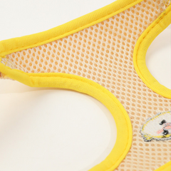 Pet Adjustable Harness Padded Vest with Leash Cartoon Face