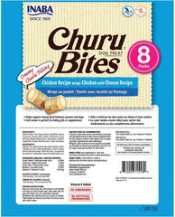 INABA Churu Bites Dog Chicken Recipe Wraps Chicken with Cheese