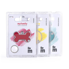 MyFamily - Basic Handmade Big Circle ID Tag