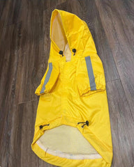 Dog Raincoat Yellow