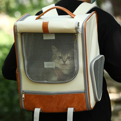 Pet Carrier Breathable Mesh Backpack