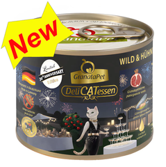GranataPet - DeliCATessen 20th Anniversary Edition Venison & Chicken Hearts with Salmon Oil