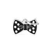 MyFamily - Charms Black Bow Tie ID Tag