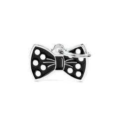 MyFamily - Charms Black Bow Tie ID Tag
