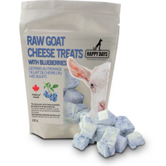 Happy Days - Raw Goat Cheese Treats with Blueberries 100g
