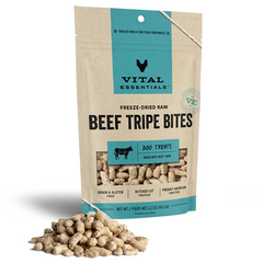Vital Essentials - Dog Freeze-Dried Beef Tripe Bites Treats