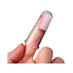 Pet Reusable Finger Toothbrush 1pc
