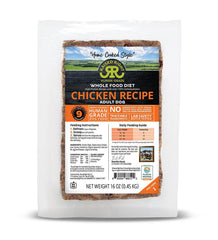 Raised Right - Original Chicken Gently Cooked Frozen Dog Recipe