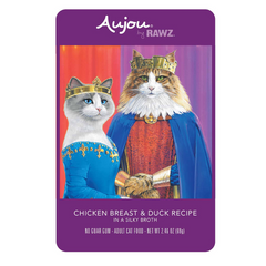 RAWZ AUJOU Cat Chicken Breast & Duck 2.46oz
