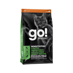 Go! Solutions Cat Sensitivities Limited Ingredient Grain-Free Insect Recipe