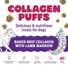 Icelandic+ Dog Beef Collagen Puffs with Marrow Treats