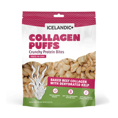 Icelandic+ Dog Beef Collagen Puffs with Kelp Treats