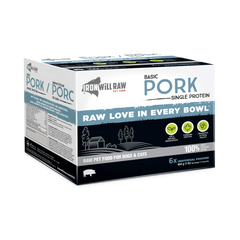 Iron Will Raw - Basic Pork Single Protein