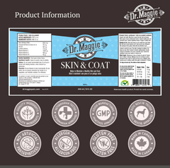 Dr. Maggie Skin & Coat | Omega 3 Supplement 240ml