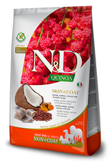 FARMINA N&D Dog QUINOA SKIN+COAT Herring mini