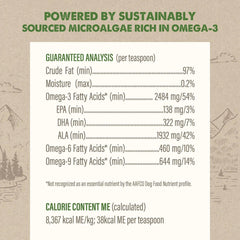 Grizzly Algal Plus Oil Liquid Supplement