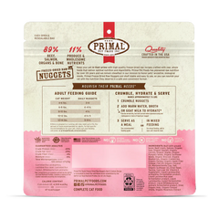Primal Cat Freeze Dried Beef & Salmon Nuggets