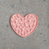 Dexypaws - Enrichment Snuffle Mat Heart Blush Pink