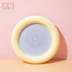 Flat Bowl Canned Food