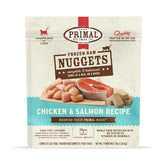 Primal Cat Frozen Raw Chicken & Salmon Nuggets