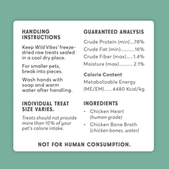 WILD VIBES Chicken Heart and Bone Broth 68g