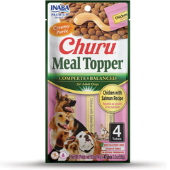 INABA Churu Meal Topper Dog Chicken with Salmon Recipe
