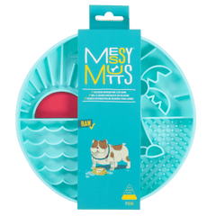 Messy Mutts - Beach Scene 8" Silicone Therapeutic Lick Bowl-Interactive Feeder