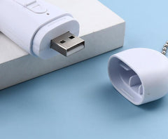 Cat Interactive Toy Laser Pointer Paw Shaped USB Charging