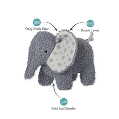 Fringe Studio - Ellie Textured Patchwork Dog Toy