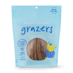 Bocce's Bakery Dog Grazers Chicken & Pumpkin Jerky Sticks 4oz