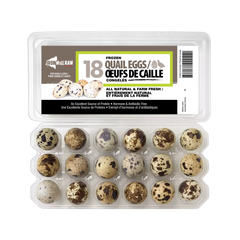 Iron Will Raw - Quail Eggs 18 Pack