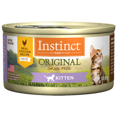 Instinct Cat Cans Original Grain-Free Chicken Kitten 3oz