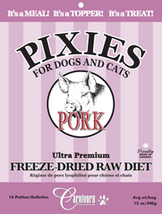 Carnivora - Pixies Freeze Dried Pork Diet