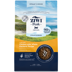 ZIWI Peak Cat Steam-Dried Chicken with Whole Mackerel