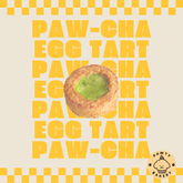 Pawty Bakery - Paw-Cha Egg Tart (2pcs - Frozen)