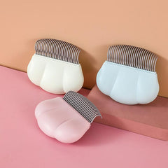 Pet Massager Shell Comb for Short to Medium Hair