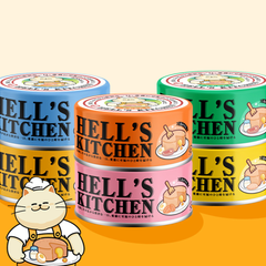 Hell's Kitchen - Cat Creamy Lactose-Free Egg Yolk Lava Can 80g