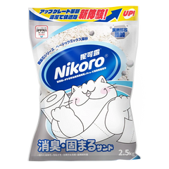 Nikoro - Clumping Clay Mixed Tofu Cat Litter 2.5kg