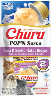 INABA Churu Pop'n Serve Tuna & Bonito Flakes Recipe