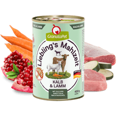 GranataPet Dog Liebling's Mahlzeit Veal & Lamb