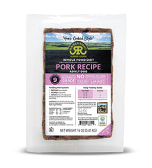 Raised Right - Original Pork Gently Cooked Frozen Dog Recipe