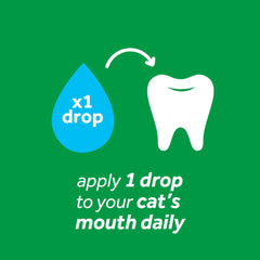 TropiClean Fresh Breath Clean Teeth Gel for Cats 2oz
