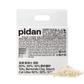 pidan Cat Litter Tofu 60%, Bentonite Clay 30%, Starch 10% 2.4kg