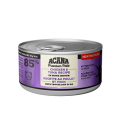 ACANA - Cat Premium Pate Chicken & Tuna in Bone Broth Kitten 155g