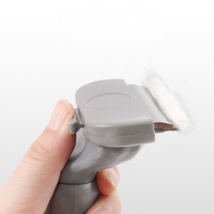 Pet Comb Self Cleaning for Short Hair Pets